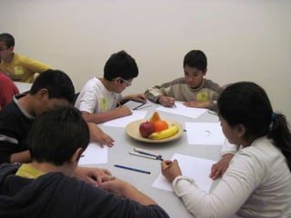 We visit the picasso's museum