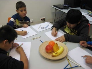 We visit the picasso's museum