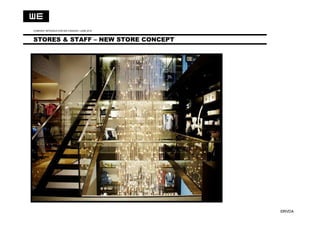 COMPANY INTRODUCTION WE FASHION • JUNE 2010



STORES & STAFF – NEW STORE CONCEPT




                                              ©RVDA
 