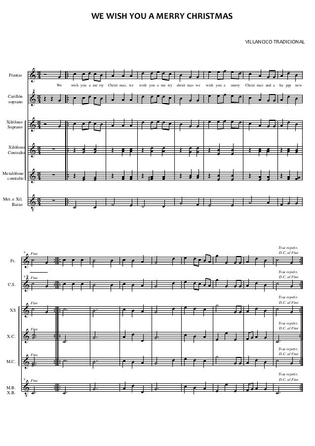 We Wish You A Merry Christmas