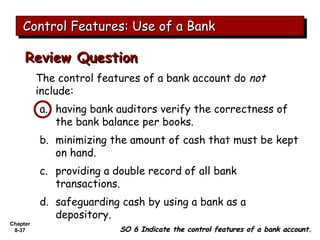 Weygandt kieso kimmel_ch08_fraud_internal control and cash | PPT