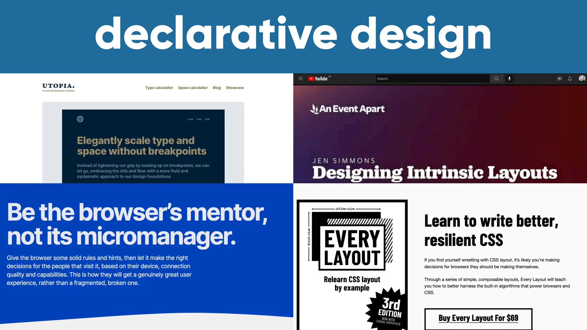 declarative design
 