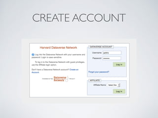 CREATE ACCOUNT
 