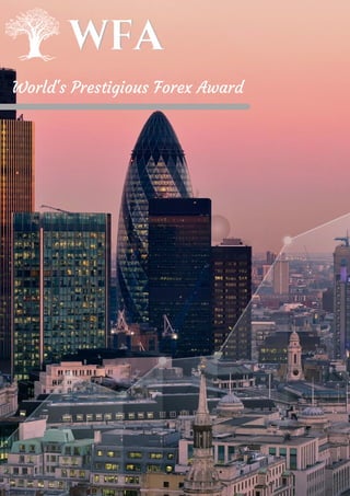 World's Prestigious Forex Award
 