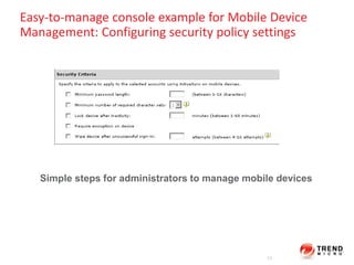TrendMicro Worry Free Version 9 | PDF