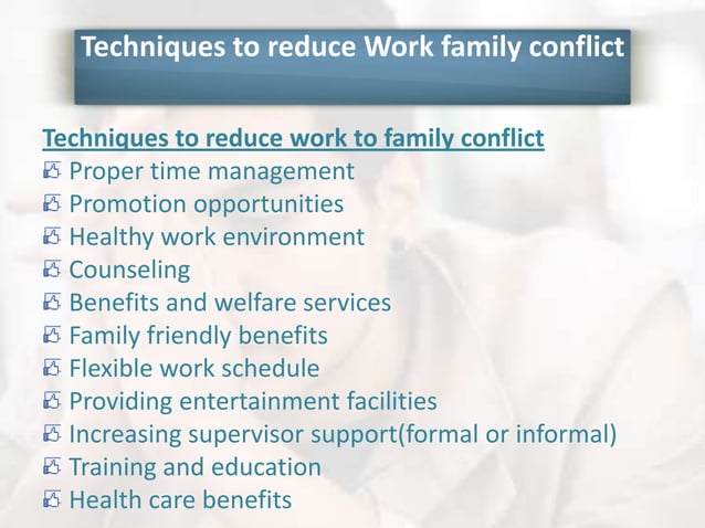 work family conflict | PPTX | Parenting | Family and Relationships