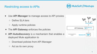 Security Policies MuleSoft API Manager Mule4 | PPTX