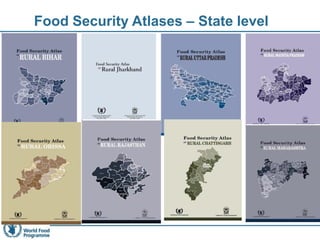 Monitoring and mapping incidences of food insecurity and vulnerability