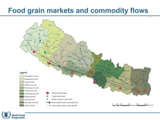 Monitoring and mapping incidences of food insecurity and vulnerability