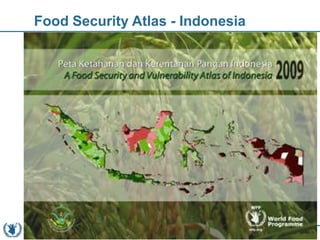Monitoring and mapping incidences of food insecurity and vulnerability