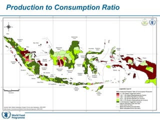 Monitoring and mapping incidences of food insecurity and vulnerability