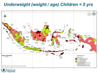 Monitoring and mapping incidences of food insecurity and vulnerability