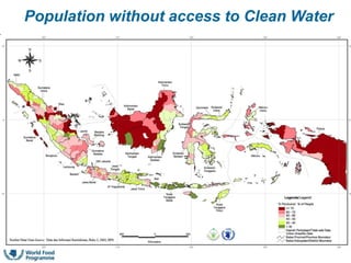 Monitoring and mapping incidences of food insecurity and vulnerability