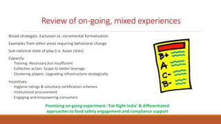 Less sticks, more carrots: New directions for improving food safety in informal markets in low- and middle-income countries
