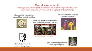 Less sticks, more carrots: New directions for improving food safety in informal markets in low- and middle-income countries