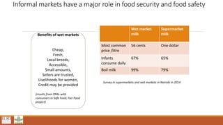 Less sticks, more carrots: New directions for improving food safety in informal markets in low- and middle-income countries