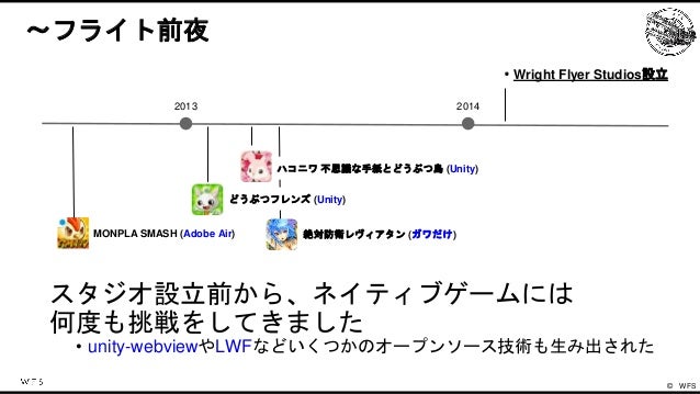 WFSのゲームエンジンの歴史と今後の戦略 Slide 9