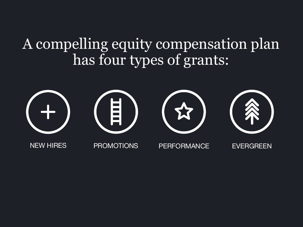 A compelling equity compensation plan