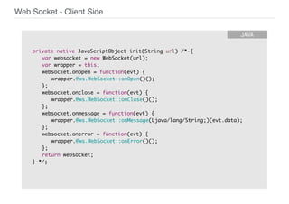 Onerror Annotation Java Websockets GWT Web Socket and data serialization | PDF