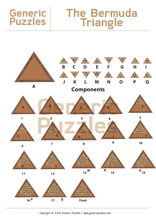 Generic Puzzles Solution The Bermuda Triangle 4