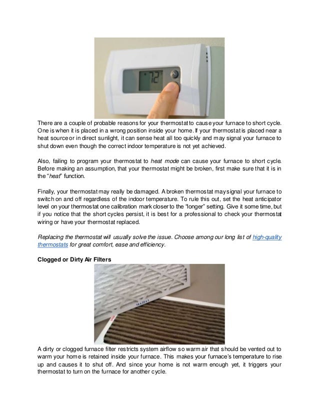 Short Cycling Gas Furnace Repair That You Need To Know