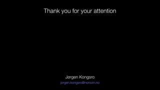 Thank you for your attention 
Jørgen Kongsro 
jorgen.kongsro@norsvin.no 
