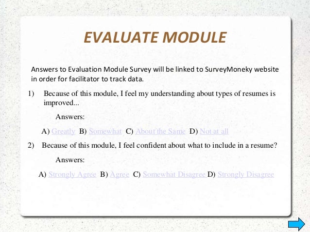 resume types