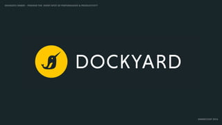 IDIOMATIC EMBER – FINDING THE SWEET SPOT OF PERFORMANCE & PRODUCTIVITY
EMBERCONF 2016
 