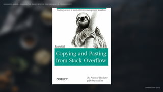 IDIOMATIC EMBER – FINDING THE SWEET SPOT OF PERFORMANCE & PRODUCTIVITY
EMBERCONF 2016
 