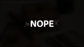 IDIOMATIC EMBER – FINDING THE SWEET SPOT OF PERFORMANCE & PRODUCTIVITY
EMBERCONF 2016
Is MVC Dead? ☠NOPE
 