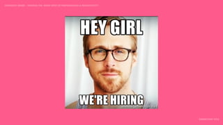 IDIOMATIC EMBER – FINDING THE SWEET SPOT OF PERFORMANCE & PRODUCTIVITY
EMBERCONF 2016
 