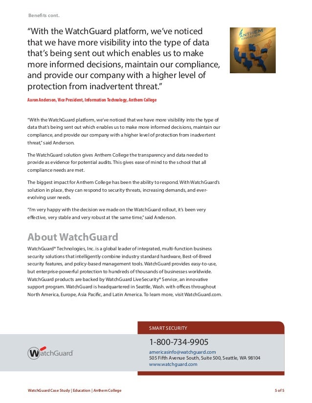 Anthem case study picture