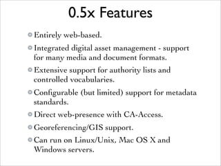 Collective Access - Open Source Collections Management Software | PDF