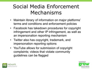 Can be a company’s most valuable business assetChoosing a Trademark or Domain NameWhen choosing a trademark, consider whether the mark is available:
