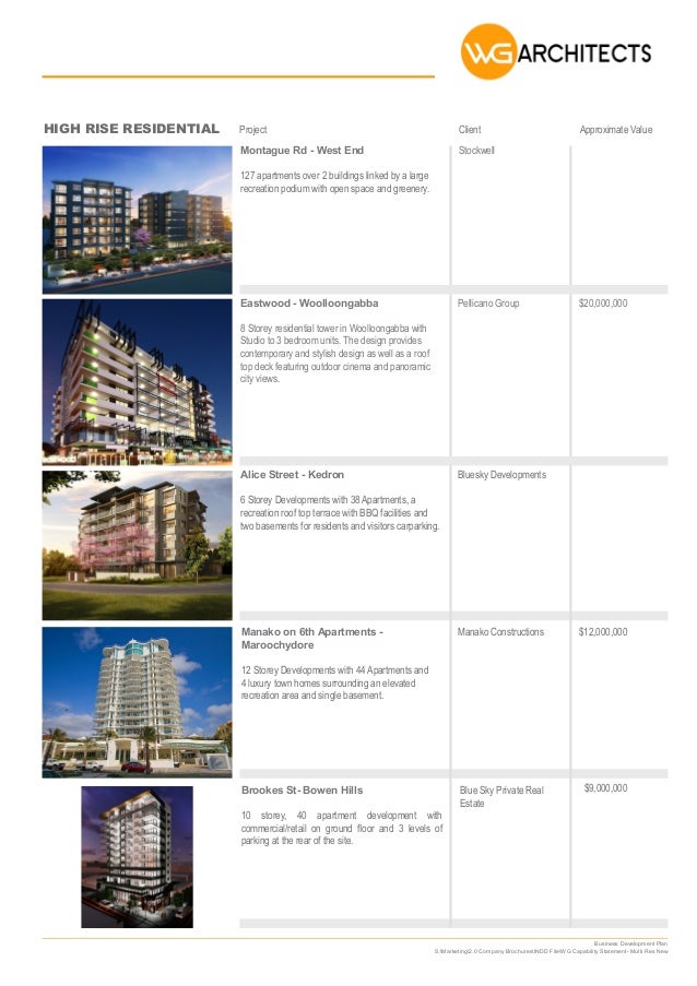 Wg Capability Statement