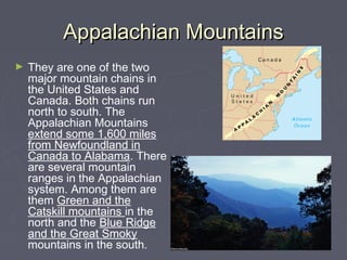 W geo unit 2 landforms and resources us, canada | PPT