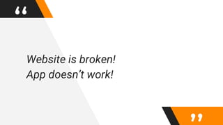 React Native Error Reporting with Sentry | PPTX