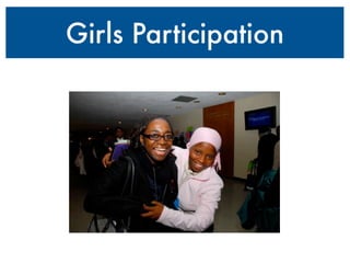 Girls Participation
 