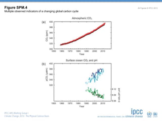 Figure SPM.4
Multiple observed indicators of a changing global carbon cycle
All Figures © IPCC 2013
 