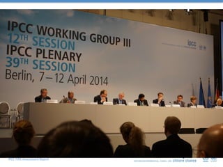 Working Group III contribution to the
IPCC Fifth Assessment Report
 