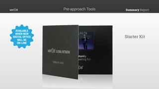 Summary ReportPre-approach Tools
Starter Kit
 