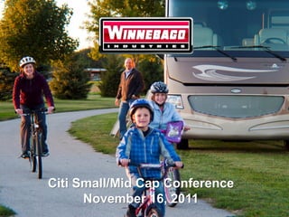 Citi Small/Mid Cap Conference
      November 16, 2011
 