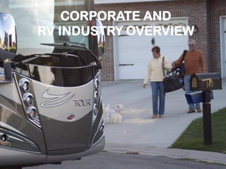 CORPORATE AND
RV INDUSTRY OVERVIEW
 