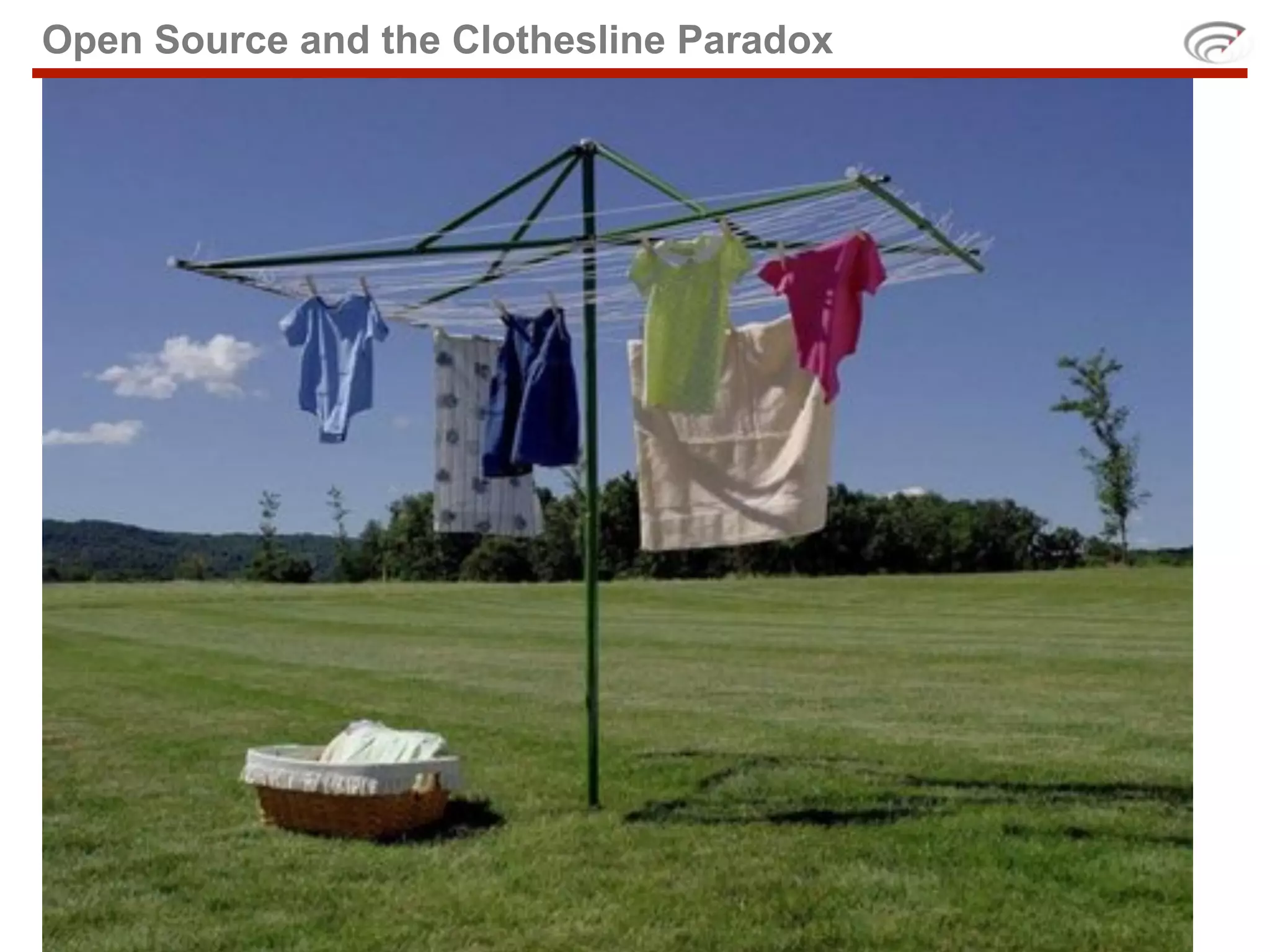 Open Source and the Clothesline Paradox
 