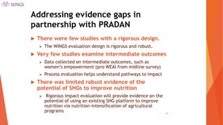 Pathways from Women’s Group-based Programs to Nutrition Change in South Asia: A Conceptual Framework and Literature Review