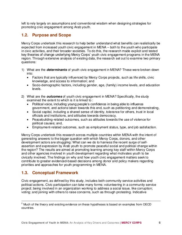 civic activities definition