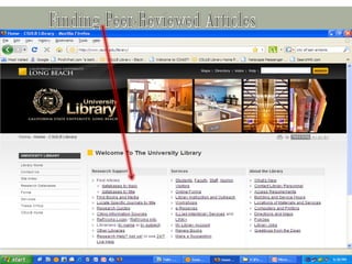    http://www.csulb.edu/library/
 