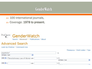    100 international journals,
   Coverage: 1978 to present.
 