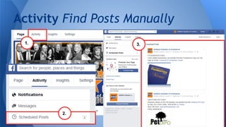 Activity Find Posts Manually
2.
3.1.
 