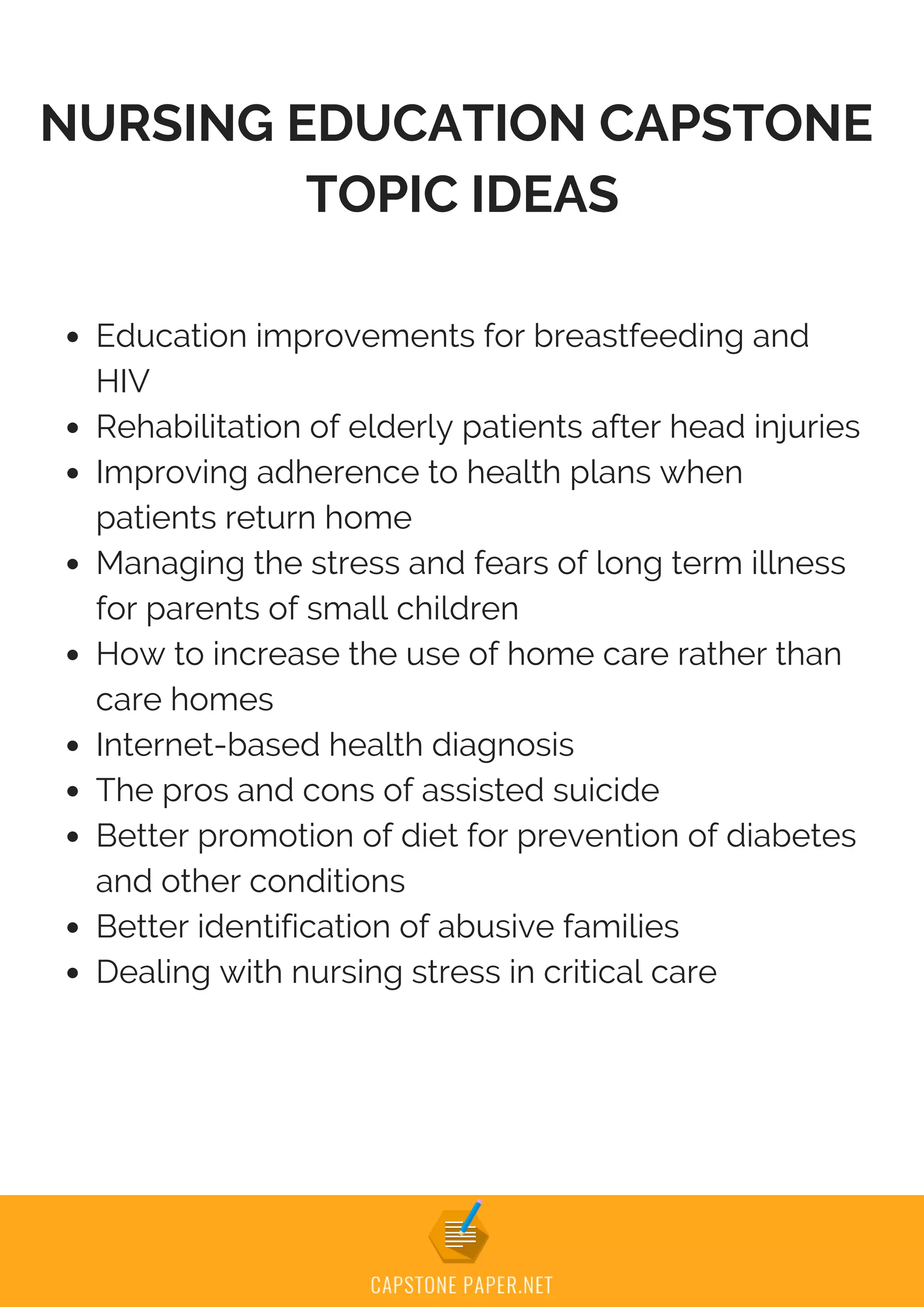 WGU Capstone Topic Ideas | PDF